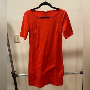 Orange Old Navy Mini Dress